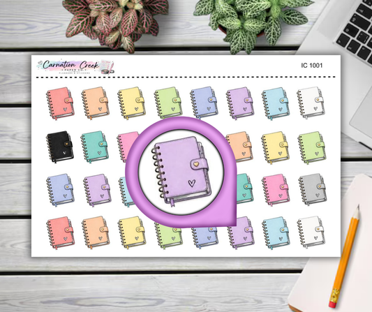 PLANNERS - Planner Icon Sticker Sheet